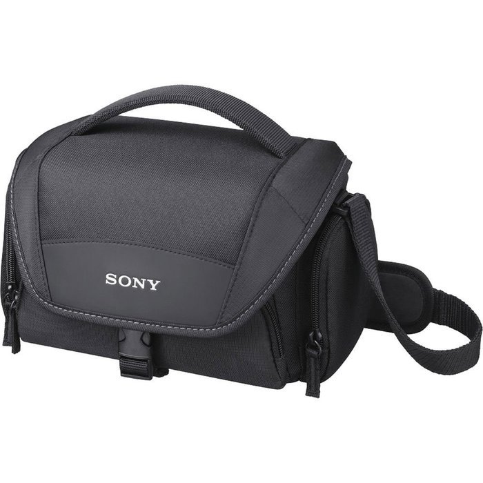 Sony Handycam FDR-AX100 Wi-Fi 4K HD Video Camera Camcorder with 64GB Card + Case + LED Light + Battery & Charger...