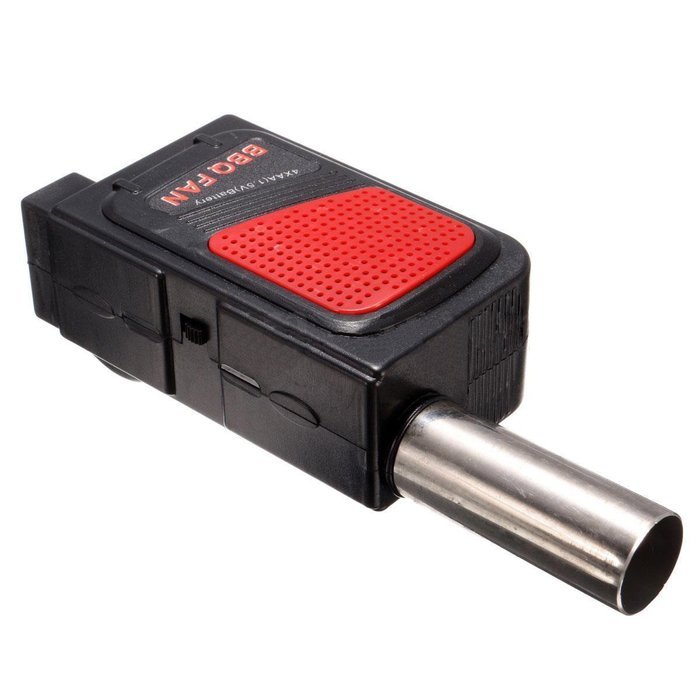 Hanperal 7.9in Portable Electricity Cooking BBQ Fan Air Blower Barbecue Fire Bellows