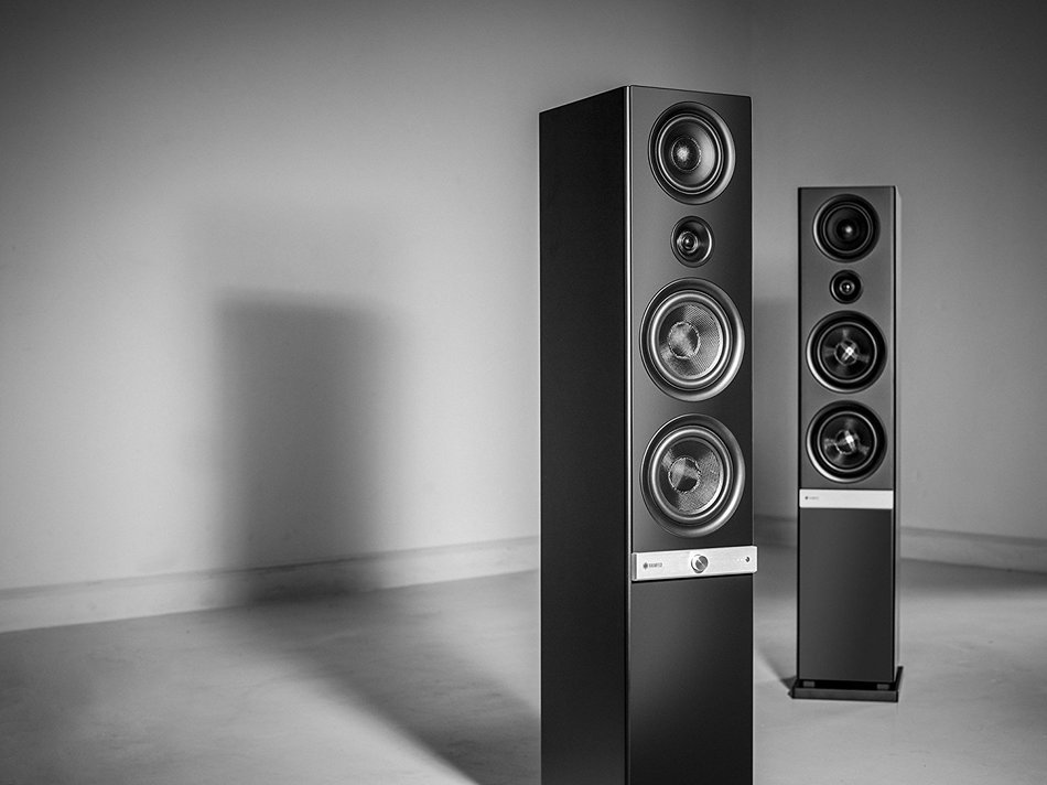 Raumfeld Stereo L Wireless Streaming Floorstanding Speaker (Pair, White) N8