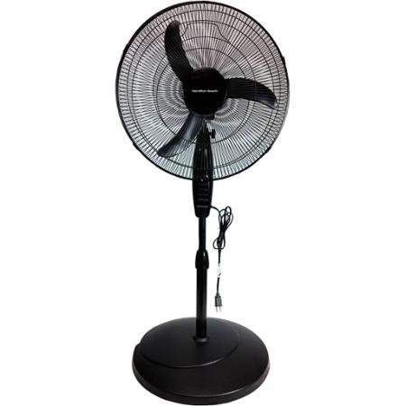 Hamilton Beach Lightweight, Durable, Stable 18" Oscillating Stand Fan with 3 Adjustable Speeds and Adjustable...