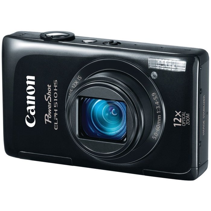 Canon PowerShot ELPH 510 HS 12.1 MP CMOS Digital Camera with Full HD Video and Ultra Wide Angle Lens (Red) N8