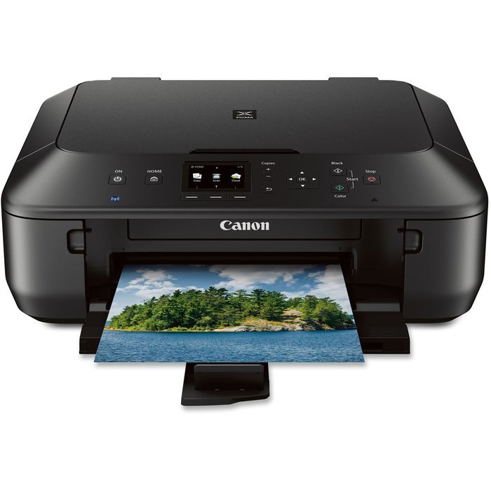 Canon PIXMA MG5520 Wireless All-In-One Color Photo Printer with Scanner, Copier and Auto Duplex Printing, White... N11