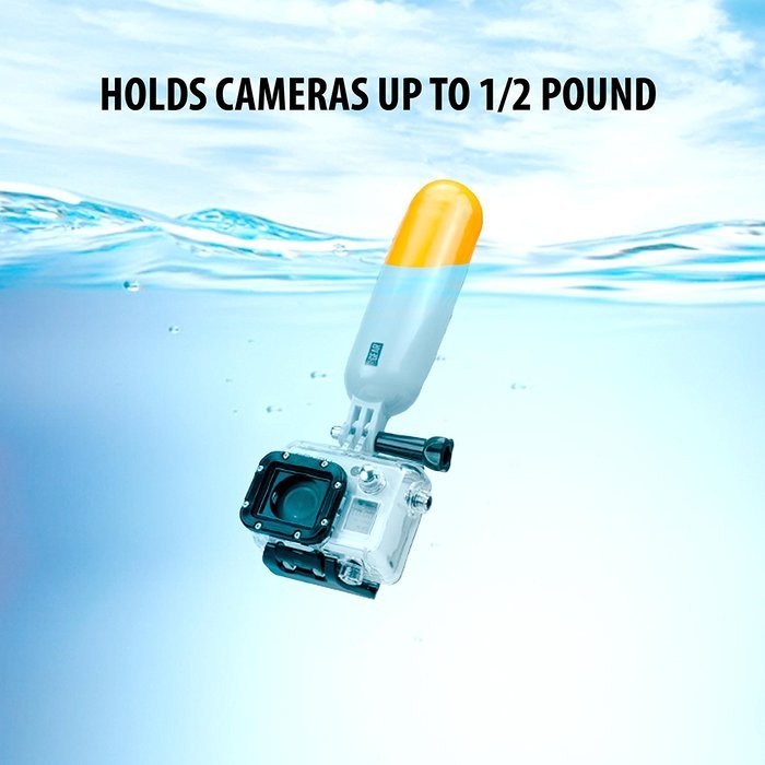 Action Cam Surf Mount Bundle with Chest Strap , Float Grip , Wrist and Adhesive Surfboard Mounts for GoPro Hero4... N3