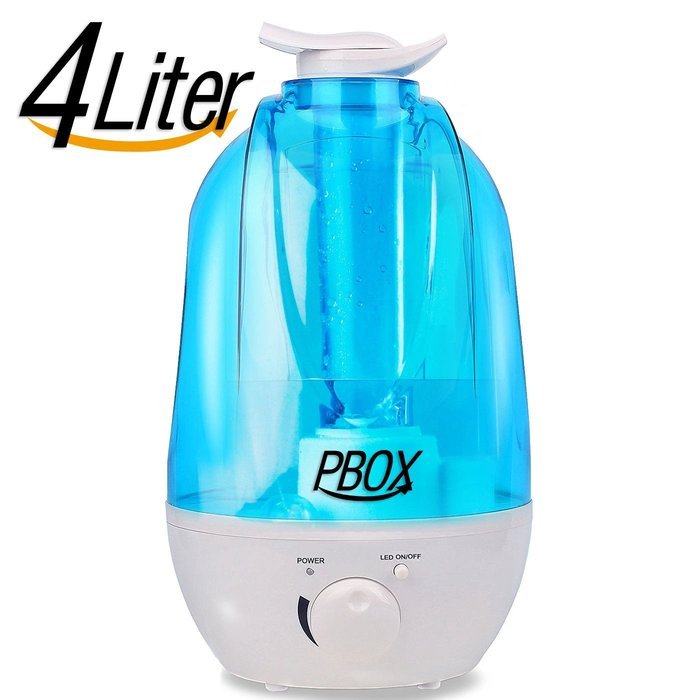Ultrasonic Cool Mist Humidifier-Aromatherapy Essential Oil Diffuser -Whisper Quiet with LED Nightlight - 4L High... N4