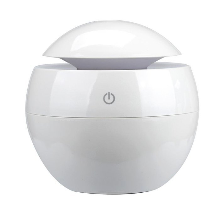 Hatop LED Aroma Ultrasonic Humidifier USB Essential Oil Diffuser Air Purifier (White)
