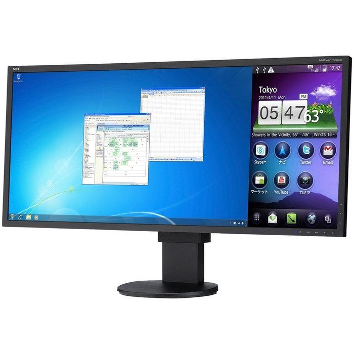 Nec Multisync Ea294wmi-Bk - Led Monitor - 29" - 2560 X 1080 - Ips - 300 Cd/M2 - 1000:1 - 25000...