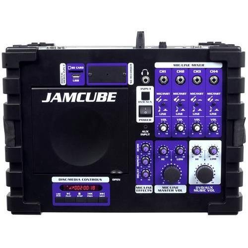 VOCOPRO JAMCUBE-BT 100W Stereo All-In-One Mini PA/Entertainment System with Bluetooth Receiver N3
