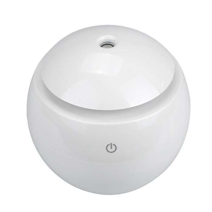 Hatop LED Aroma Ultrasonic Humidifier USB Essential Oil Diffuser Air Purifier (White) N2
