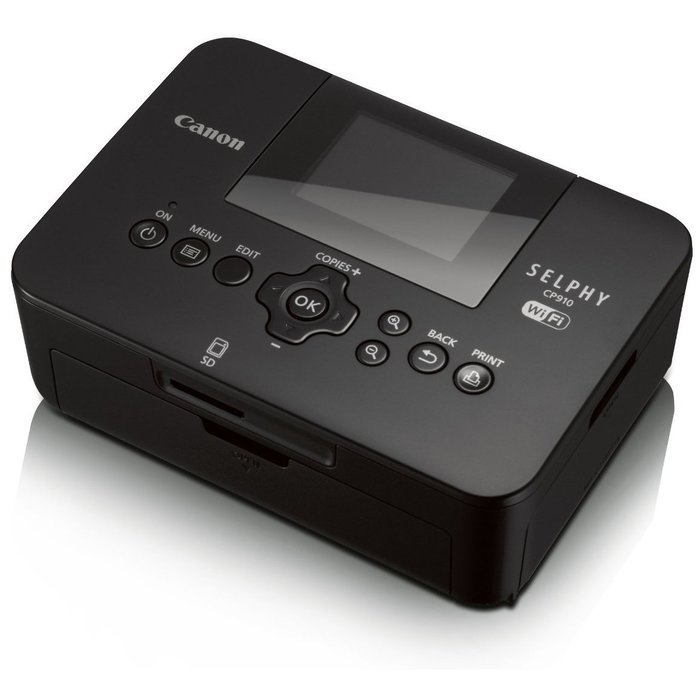 Canon SELPHY CP910 Black Portable Wireless Compact Photo Color Printer + USB Printer Cable + HeroFiber Ultra Gentle... N3