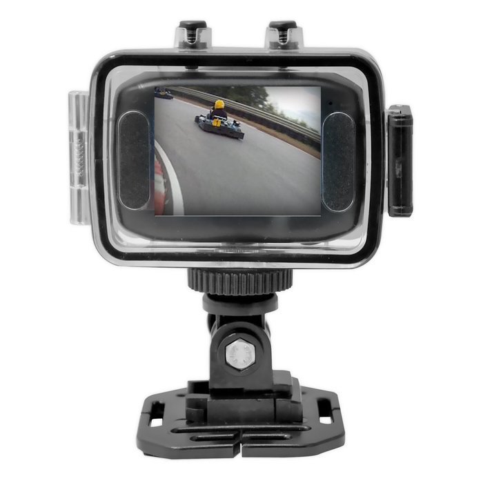 Gear-Pro High-Definition Sport ActionCam, 720p Wide-Angle Camcorder with 2.0 Touch Screen, All Mounting Gear Included... N5