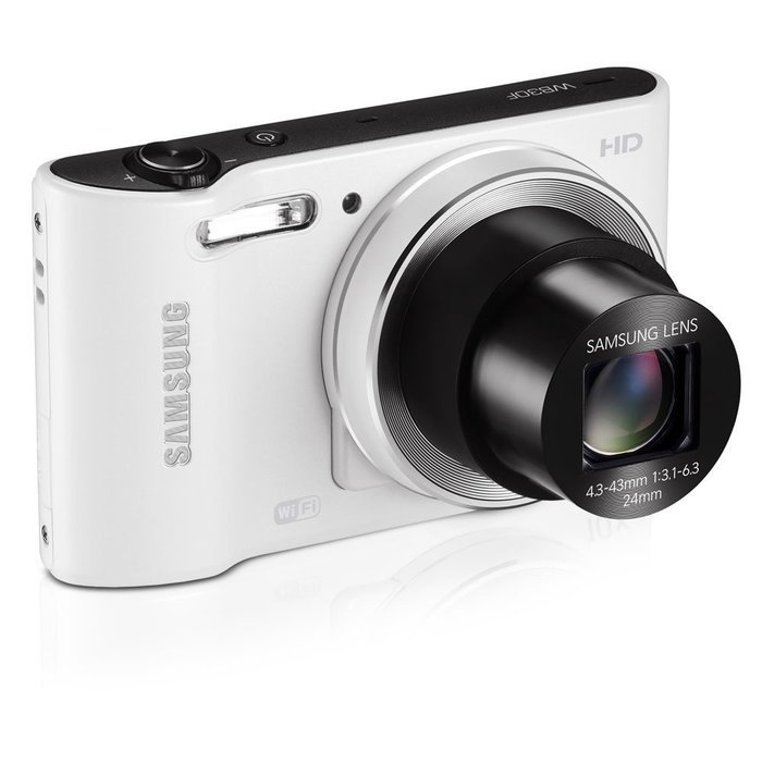 Samsung WB30F Smart Wi-Fi Digital Camera, 16.2 Megapixel, 10X zoom, 3.0" LCD Display (Black) N6