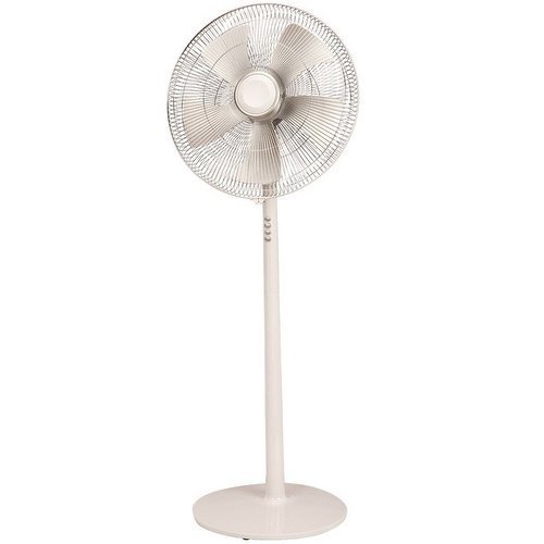 Polar-Aire HMS-18SI WS Pedestal Fan, 18", White