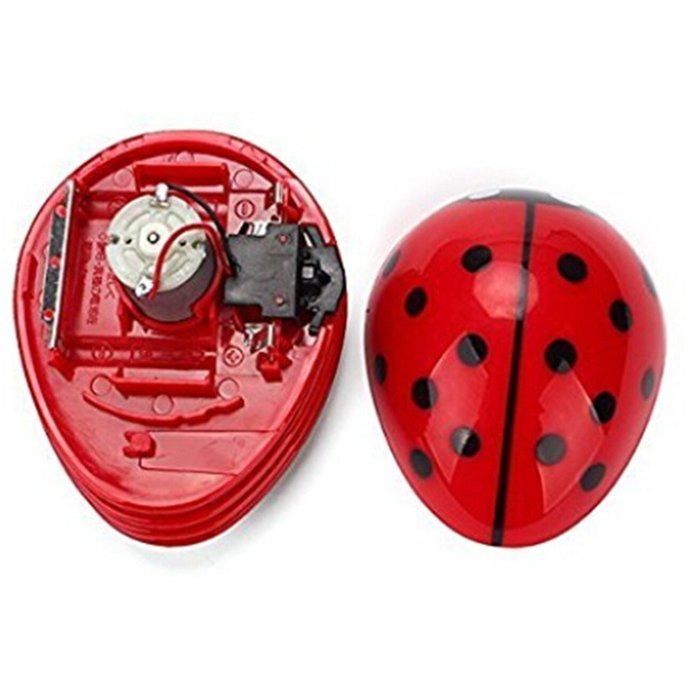 discoGoods Red Beetle Shaped Portable Corner Desk Table Top Vacuum Cleaner Mini Cute Vacuum Cleaner Dust Sweeper... N9