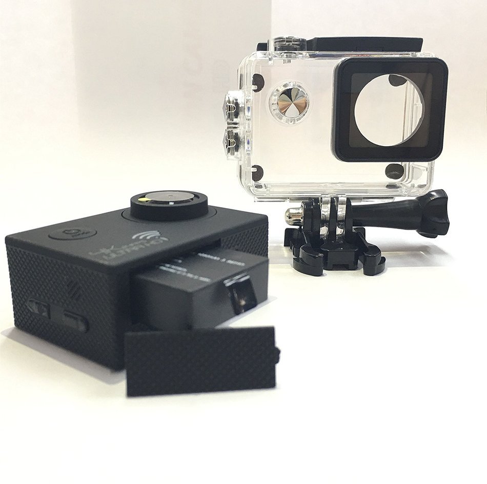Action Camera, MiSafes Waterproof 4K 2160P Diving Camcorder 170&deg; Wide Angle HD WIFI Car DVR Cam 30m Digital Underwater... N4