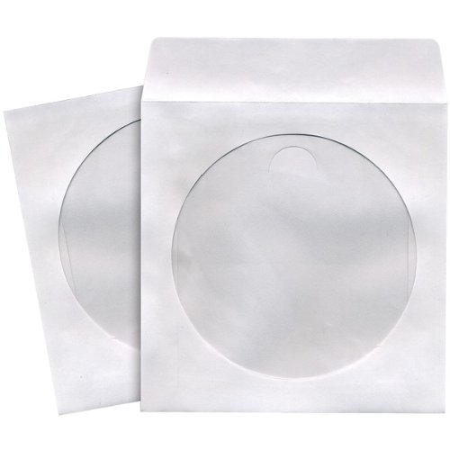 New MAXELL 190135 - c CD/DVD Storage Sleeves (50 pk White)