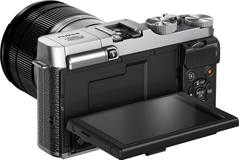 Fujifilm X-M1 Compact System 16 MP Digital Camera with 3-Inch LCD Screen - Body Only (Brown) N58
