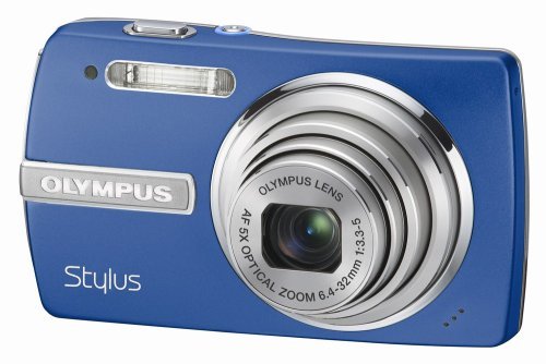Olympus Stylus 840 8.0 MP Digital Camera with 5x Optical Dual Image Stabilized Zoom (Pink) N3