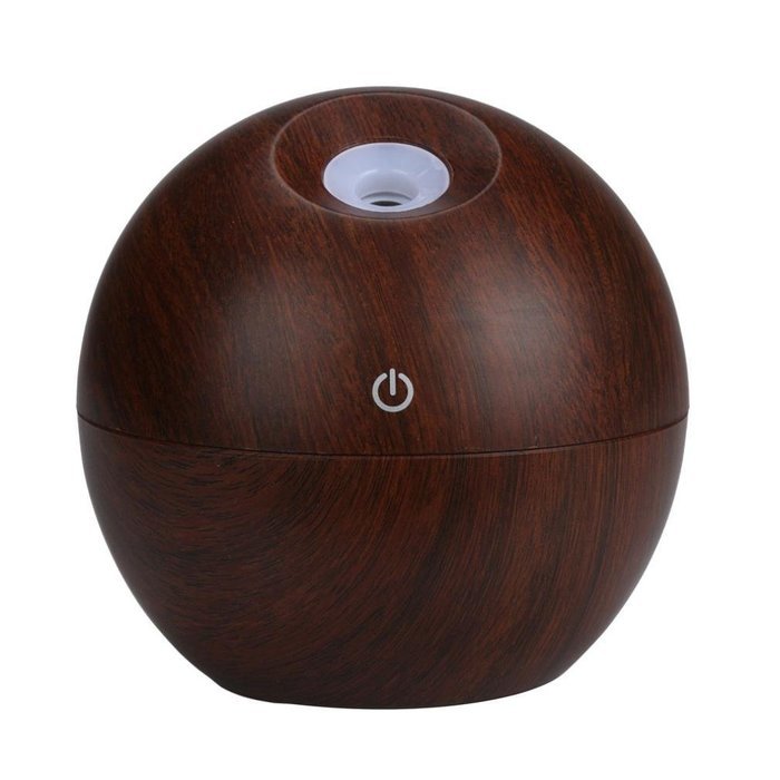 DZT1968 LED Touch Aroma Ultrasonic Humidifier USB Essential Oil Diffuser Air Purifier (yellow) N3