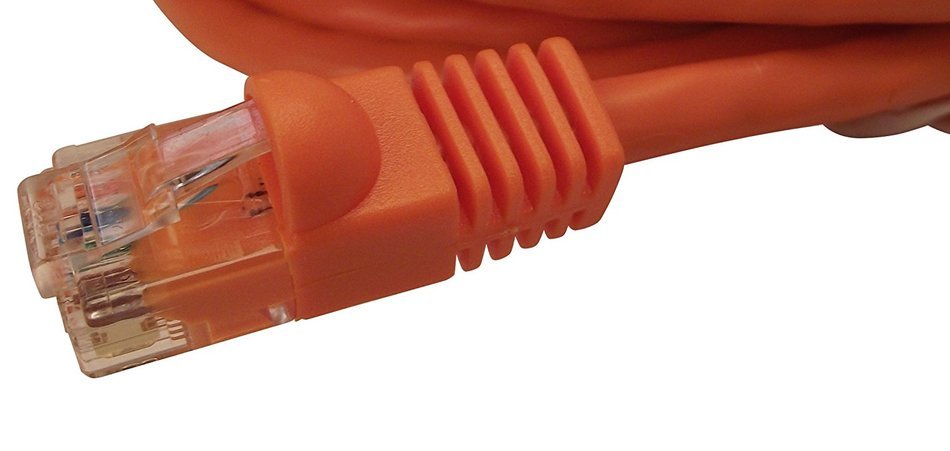 Shaxon UL724M8100BU-8FB RJ45 to RJ45 Category 6 Patch Cord - Blue, 100 Feet N20
