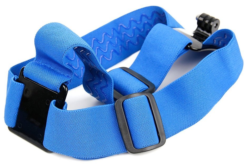 DURAGADGET Green Camo Print Fully Adjustable Head Strap Mount For All GoPro Cameras N4