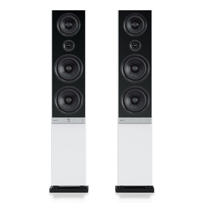 Raumfeld Stereo L Wireless Streaming Floorstanding Speaker (Pair, White) N9