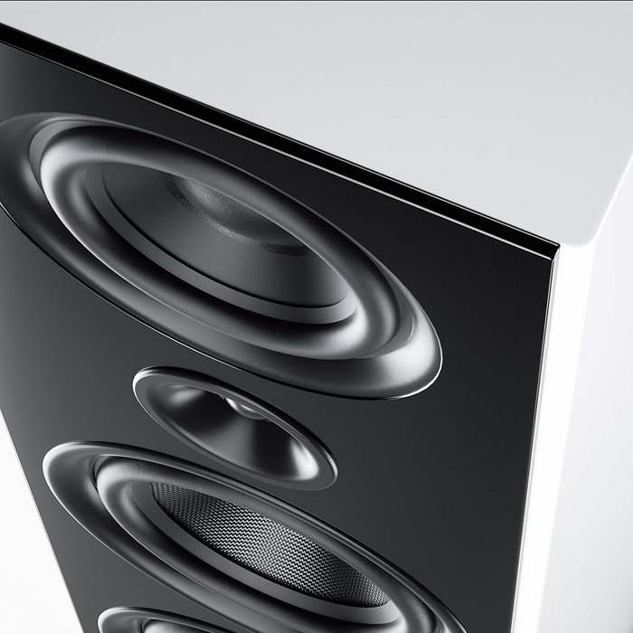 Raumfeld Stereo L Wireless Streaming Floorstanding Speaker (Pair, White) N10
