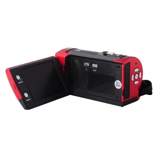 DV40 16.0MP 16X Digital Zoom 2.7" TFT LCD 1280*720 HD Digital Video Camera Recorder - Black / Red N2