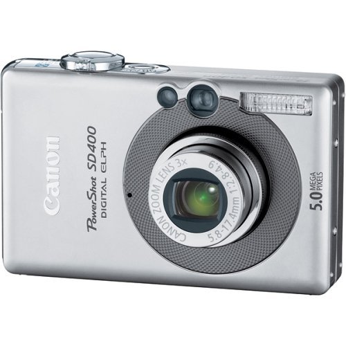 Canon Powershot SD400 5MP Digital Elph Camera with 3x Optical Zoom (OLD MODEL) N2