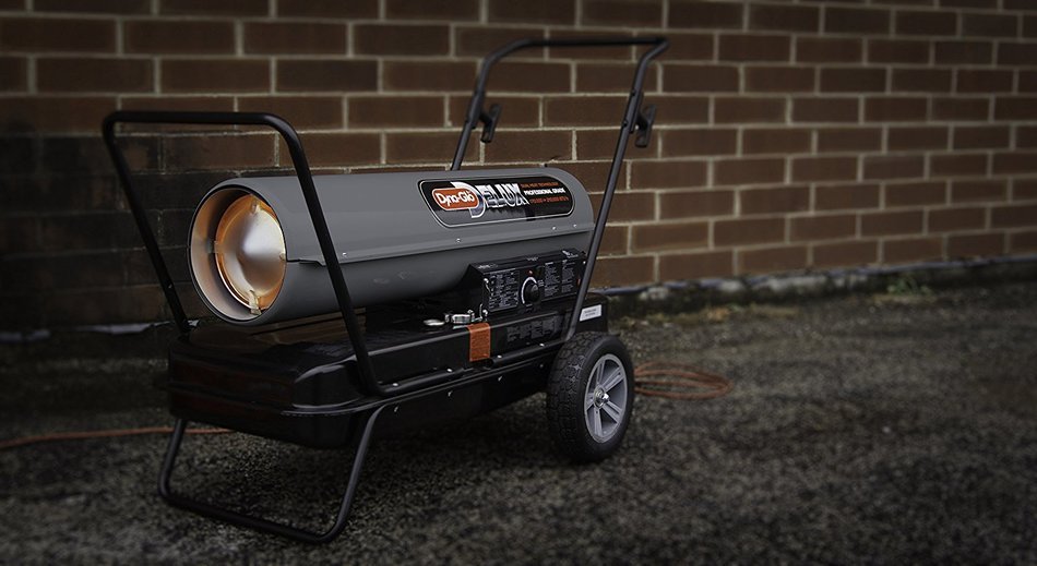 Dyna Glo Delux KFA80DGD Kerosene Forced Air Heater, 80K BTU N11