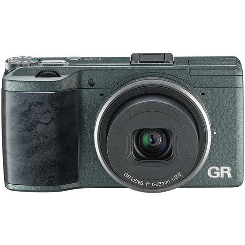 Ricoh GR 16.2 MP Digital Camera with 3.0-Inch LED Back (Limited Edition Green)