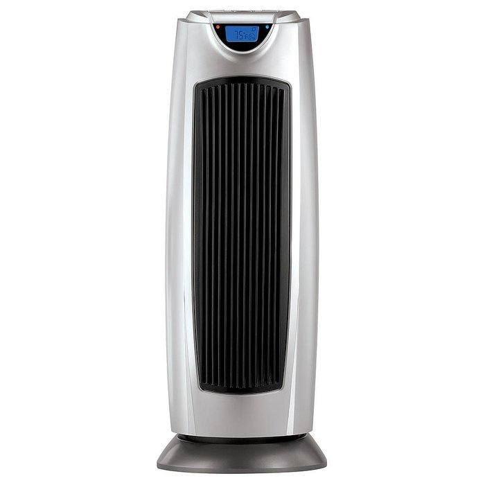 Kemore Digital Oscillating Tower Fan Heater - Silver