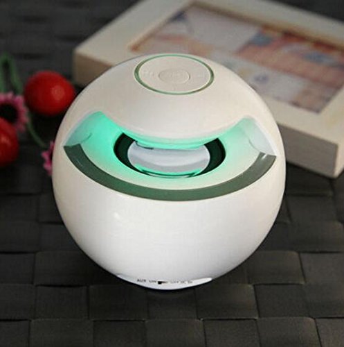 White LED Bluetooth 3.0 Stereo Speaker Flashing Lights N5