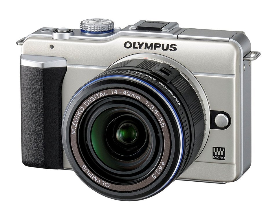 Olympus PEN E-PL1 12.3MP Live MOS Micro Four Thirds Mirrorless Digital Camera with 14-42mm f/3.5-5.6 Zuiko Digital... N20