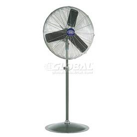 Oscillating Pedestal Fan, 24" Diameter, 1/4hp, 7525cfm