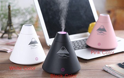 2016 portable USB Essential oil humidifier diffusing ultrasonic air humidifier for home mini aroma (Black) N9
