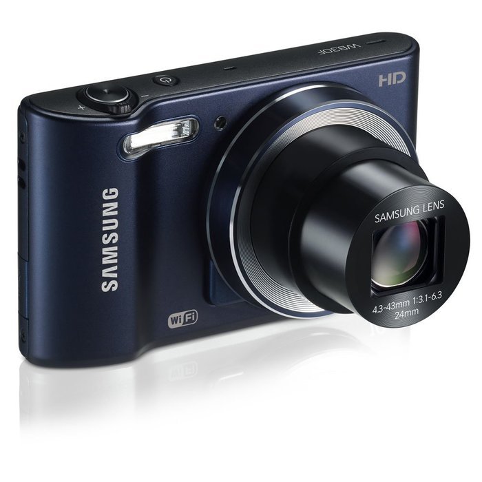 Samsung WB30F Smart Wi-Fi Digital Camera, 16.2 Megapixel, 10X zoom, 3.0" LCD Display (Black) N9