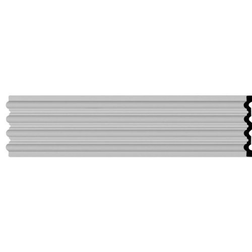 Ekena Millwork CAS08X94X01 7 7/8-Inch W x 94 1/2-Inch H x 1 1/8-Inch D Fluted Casing by Ekena Millwork