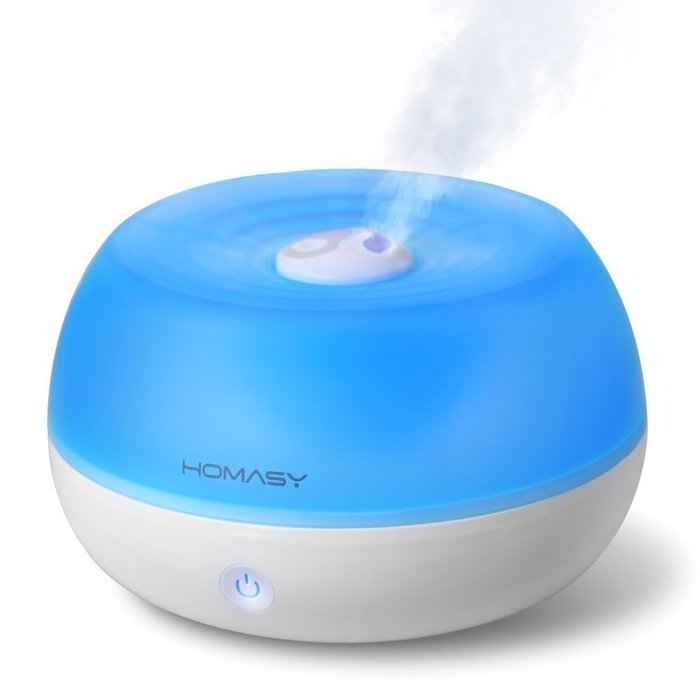 Scenic 800ml Ultrasonic Humidifier, Cool Mist Humidifier with Auto Shut off Function, One Touch Button Control...