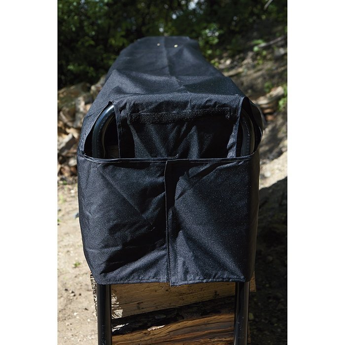Roughneck Covered Firewood Rack - 4ft.L, Model# 90350 N6