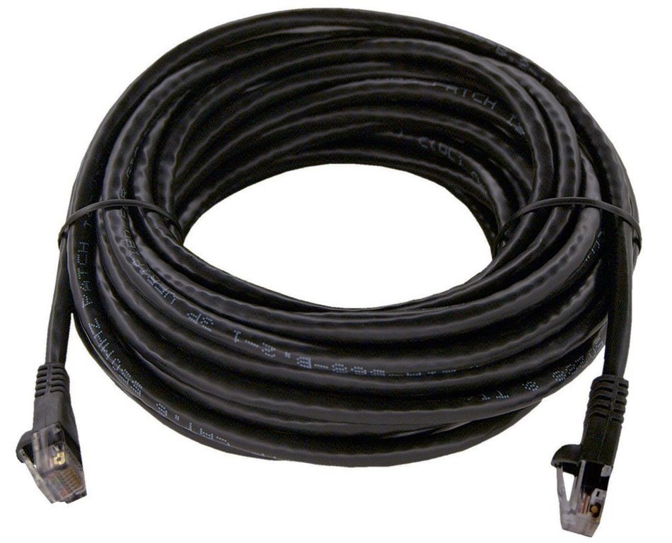 Shaxon UL724M8100BU-8FB RJ45 to RJ45 Category 6 Patch Cord - Blue, 100 Feet N25