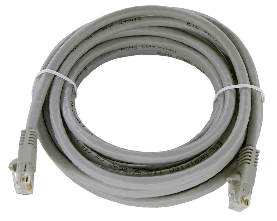 Shaxon UL724M8100BU-8FB RJ45 to RJ45 Category 6 Patch Cord - Blue, 100 Feet N26