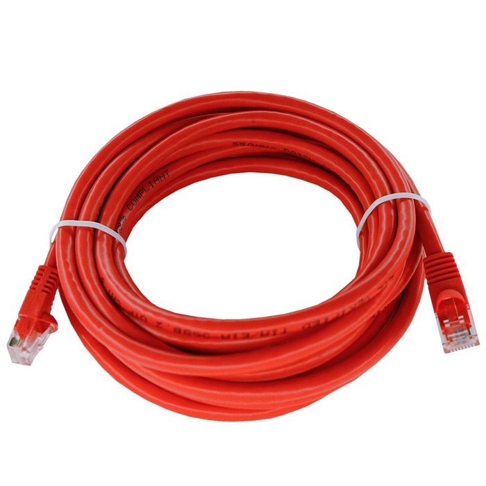 Shaxon UL724M8100BU-8FB RJ45 to RJ45 Category 6 Patch Cord - Blue, 100 Feet N27