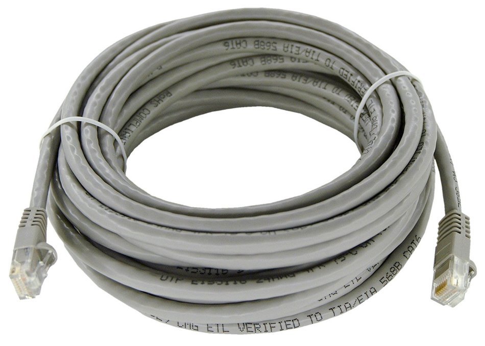 Shaxon UL724M8100BU-8FB RJ45 to RJ45 Category 6 Patch Cord - Blue, 100 Feet N29