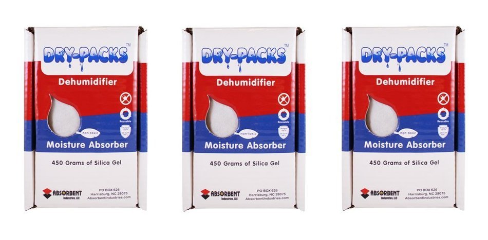 Dry-Packs 450gm Dehumidifying Box, Pack of 3