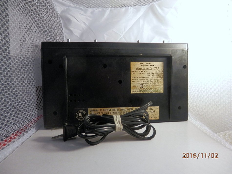 Realistic Radio Model No 12-1520 N4