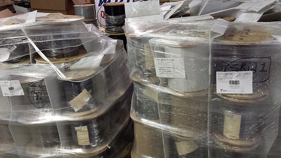 Times Microwave LMR400 Bulk Coaxial Cable Reels | LMR-400 coax on wooden spool Plus MPD Digital (TM) Magnet (250... N6