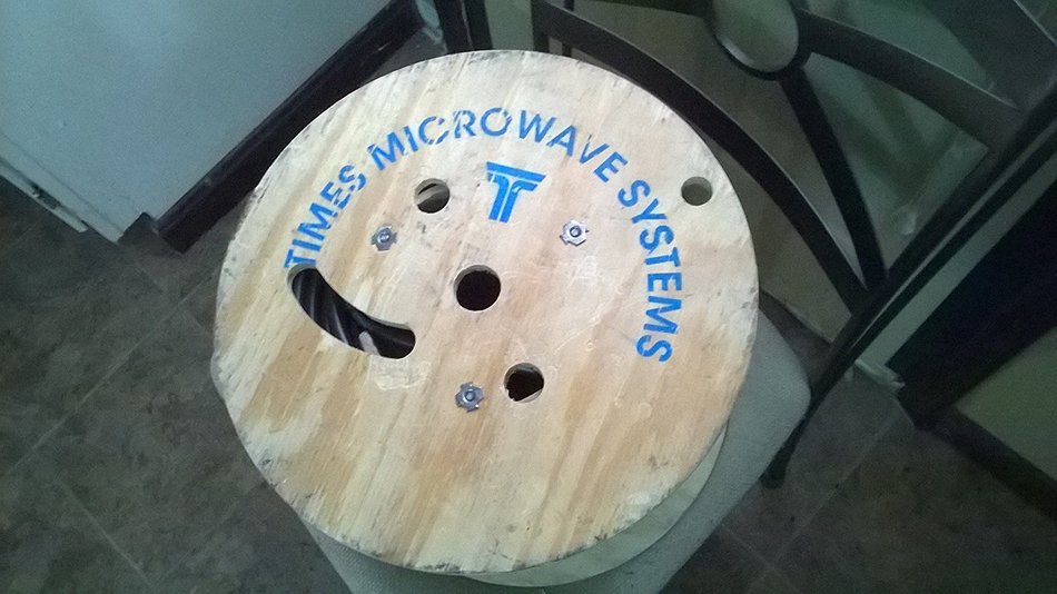 Times Microwave LMR400 Bulk Coaxial Cable Reels | LMR-400 coax on wooden spool Plus MPD Digital (TM) Magnet (250... N8