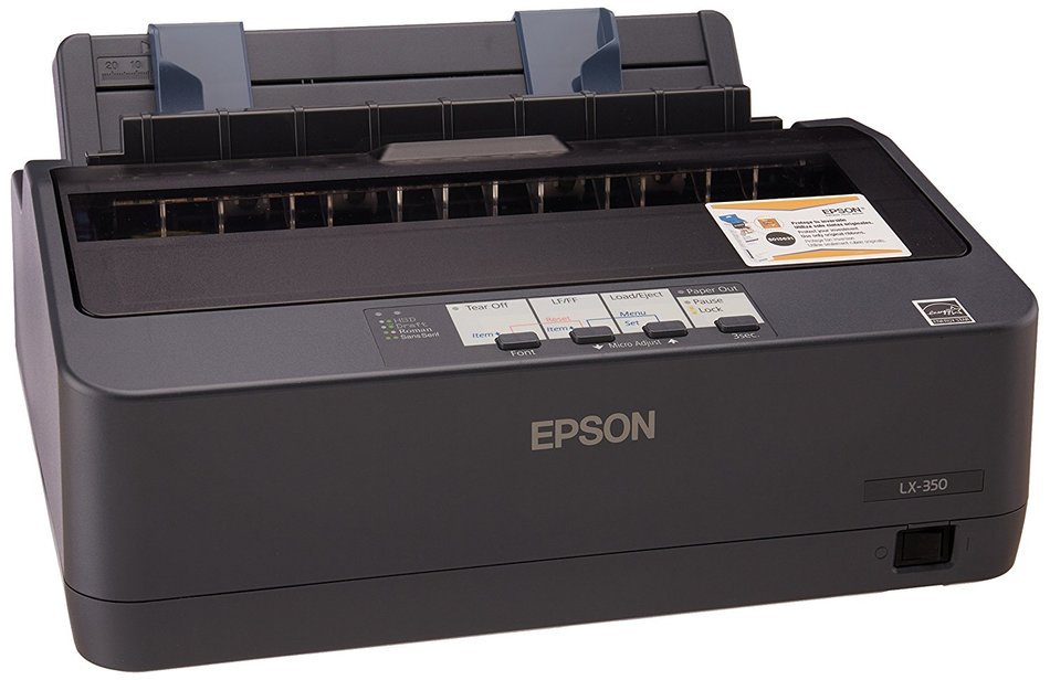 Epson LX-350 Dot Matrix Printer - Monochrome