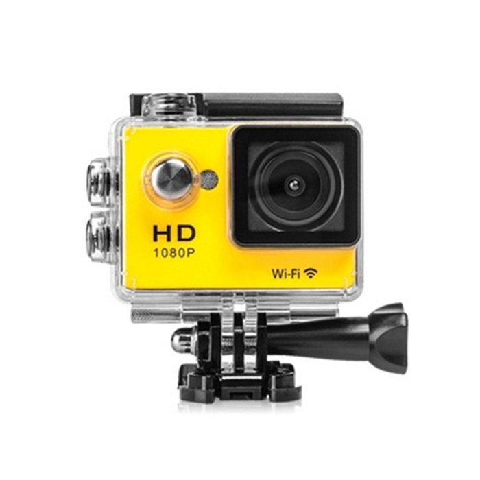 Mini WiFi Portable Action Sports Camera, 2.0 Inch LCD Screen 1080P HD 12Mp Video PC Camera 170&deg; Wide Angle Lens... N15