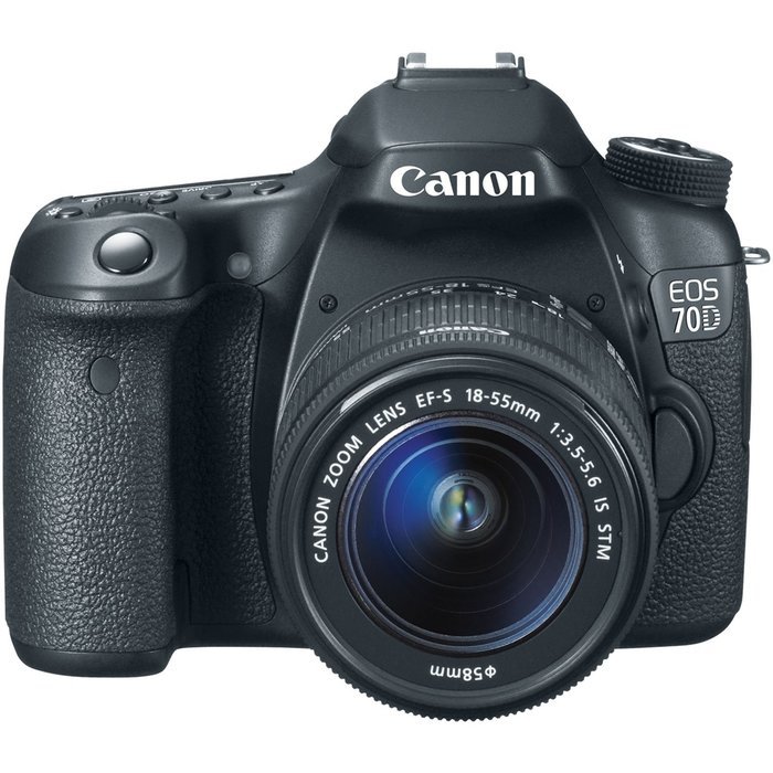 Canon EOS 70D Digital SLR Camera with 18-55mm STM Lens N2